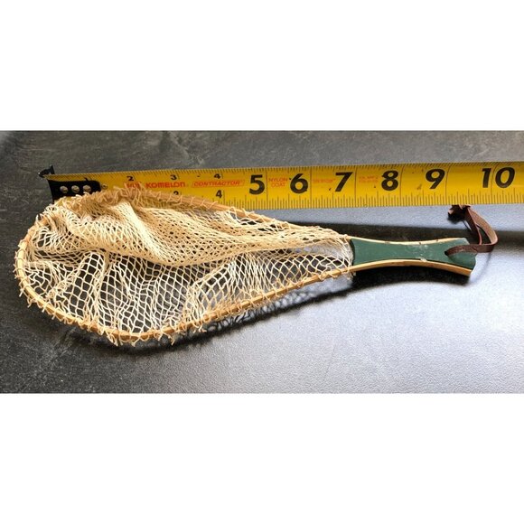 Fishing Net Christmas Tree Ornament 10" Fly Fishing Cabin Up North Decor - Picture 3 of 4